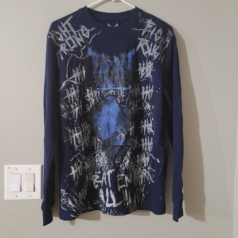 Mens long-sleeved Tapout